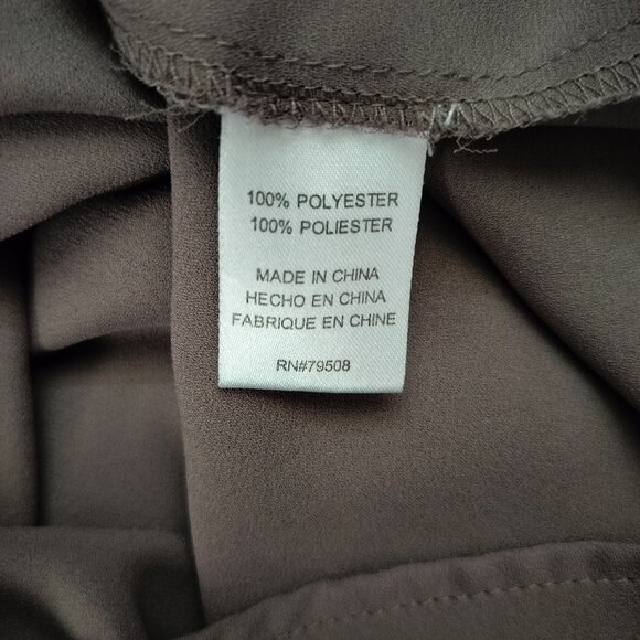 VIOLET&CLAIRE BLOUSE Sleeveless Size Medium Mauve - Picture 4 of 8